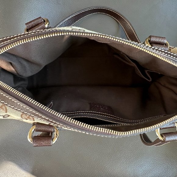 PREOWNED A++ Condition. Practically New Gucci GG Monogram Boston Handbag - Picture 5 of 16